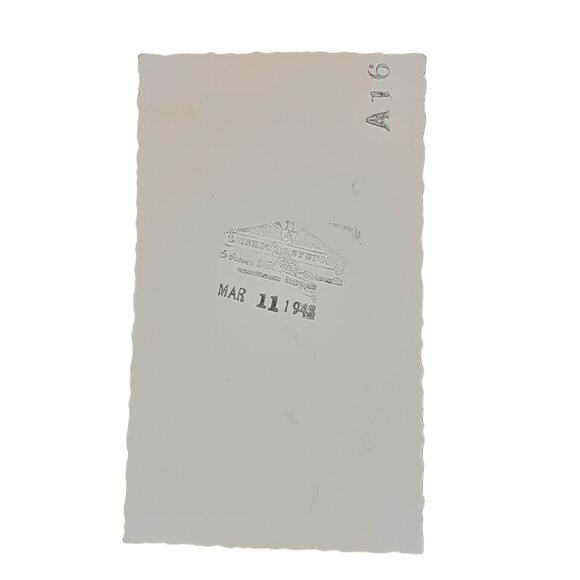 Vtg Older Lady Posing on Steps Original Monochrome Photography Found Snapshot - Picture 4 of 4